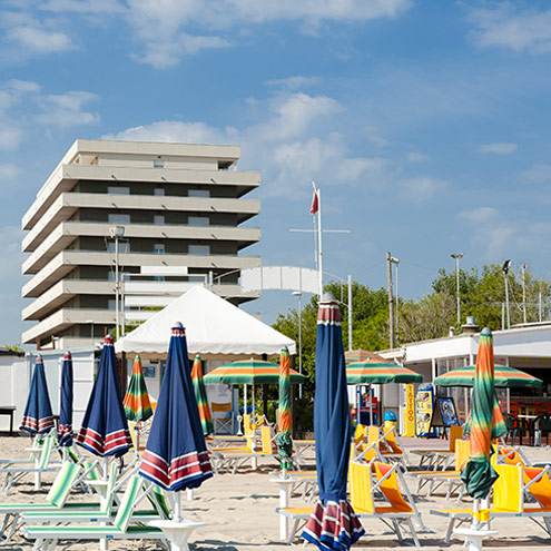 Ampia spiaggia privata