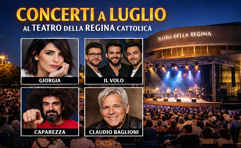 Luglio in Musica a Cattolica – Speciale Concerti al Teatro della Regina